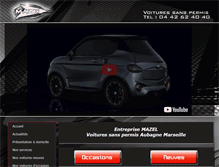 Tablet Screenshot of mazel-auto.com